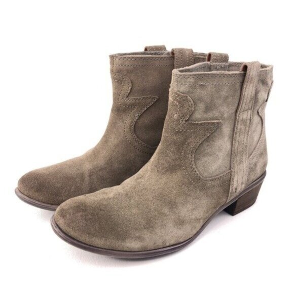 Lucky Brand Terra Western Ankle Boots 7.5M - Picture 3 of 11